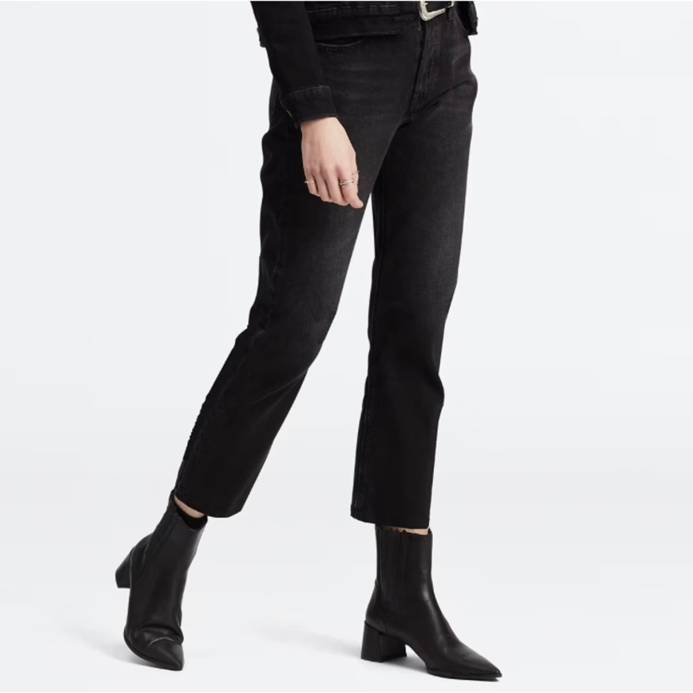 Levis 501® ORIGINAL CROPPED WOMEN'S JEANS Black